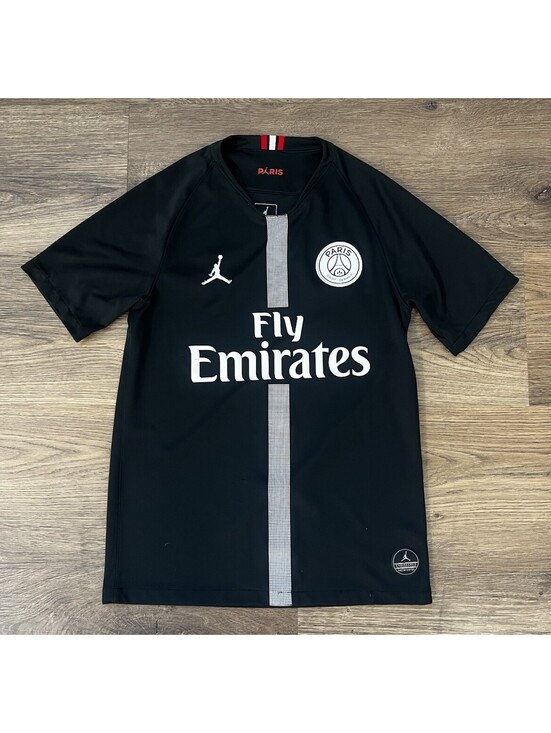 Jordan Other - Jordan x PSG Paris Saint-Germain 2018/19 Third Soccer Jersey - Black Small